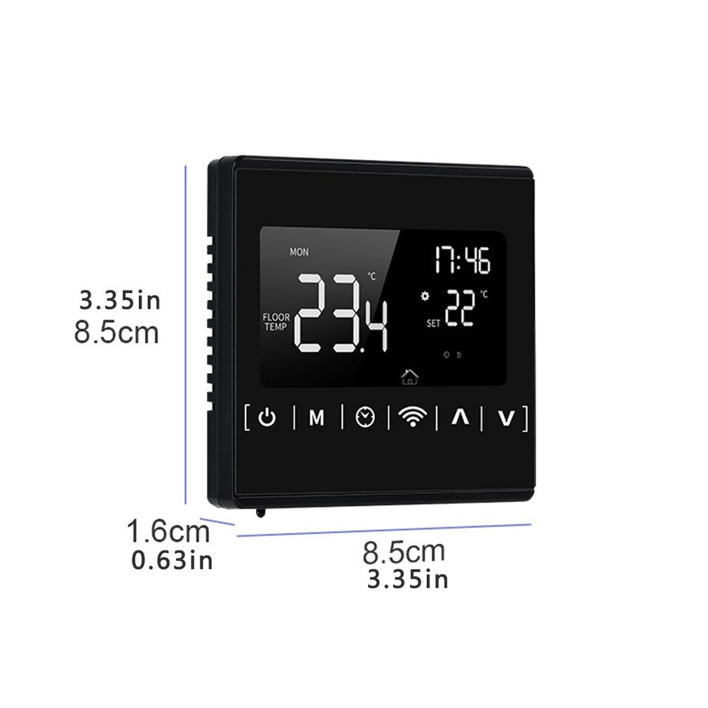 Wifi Thermostat Digital Temperature Controller APP Control Electric Floor Heating Thermostat for Gas Boiler Temperature Control