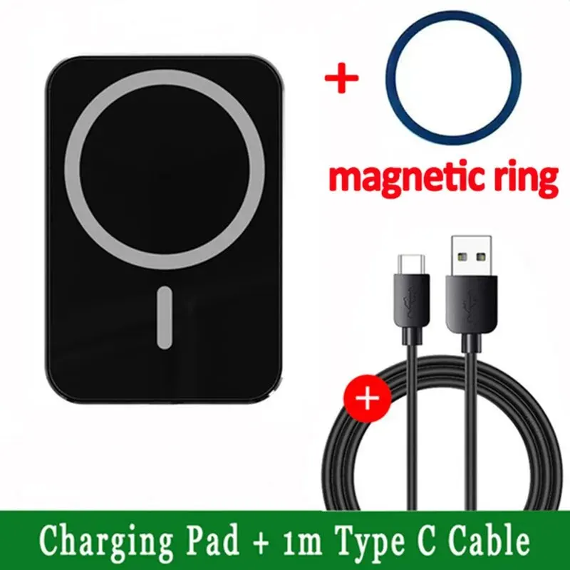 Magnetic Car Wireless Charger For Macsafe for iPhone 12 13 14 15 Pro Max Mini Air Vent Car Phone Holder Stand Fast Car Charging: Yellow