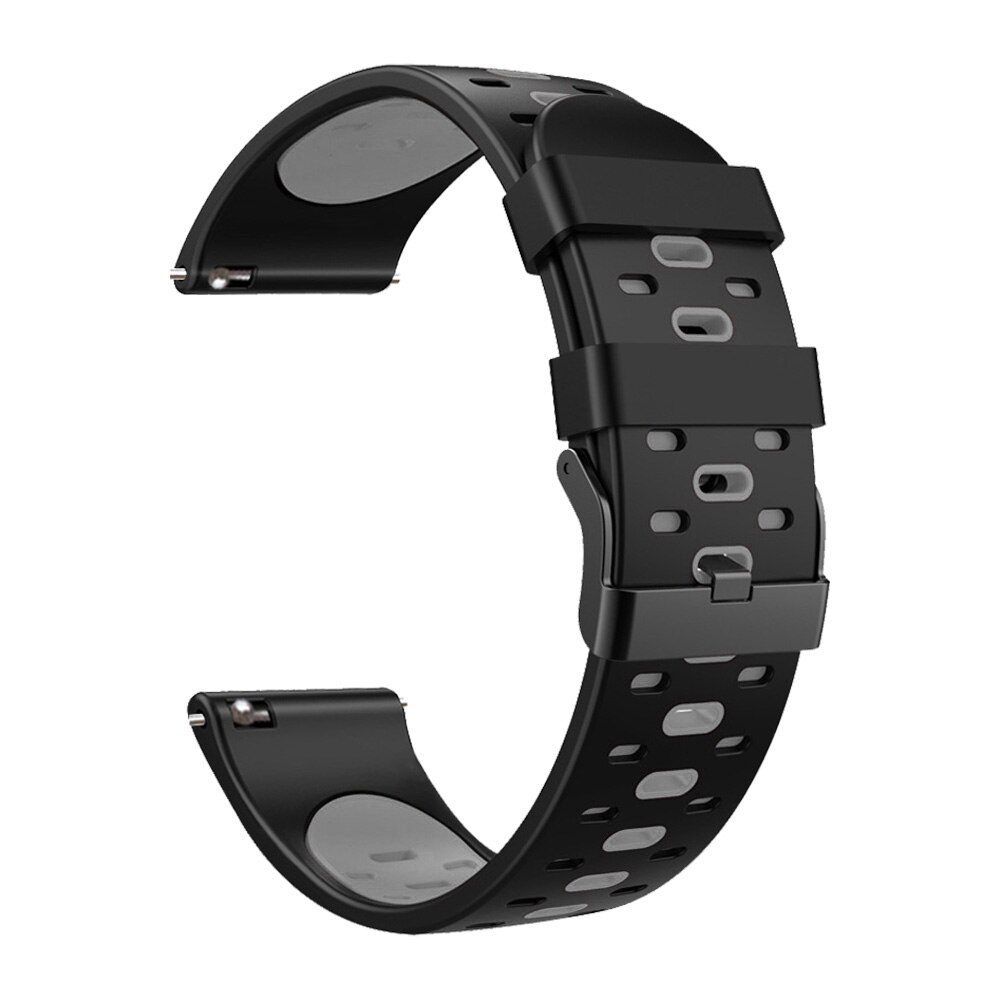 22mm Sport Silikon strap für Xiaomi Mi Uhr Farbe Sport Wristbelts Sport Armband für Mi Uhr Farbe 2 Ersatz uhrenarmbänder: E / Mi Watch Color