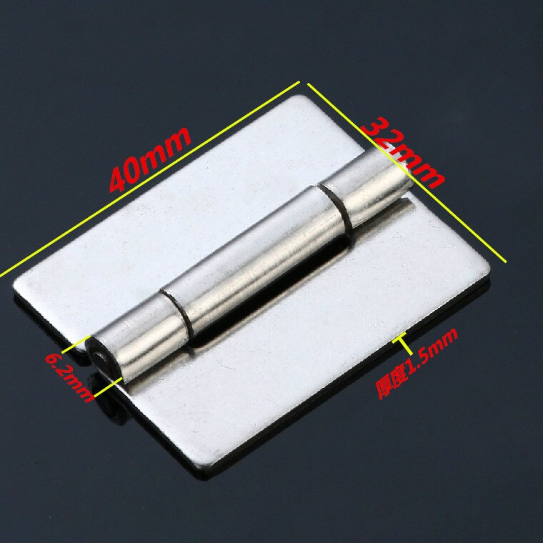 Jd 10Pcs 304 Rvs Scharnier Polijsten Industriële Meubels Hardware Accessoires Metalen Lassen Scharnier