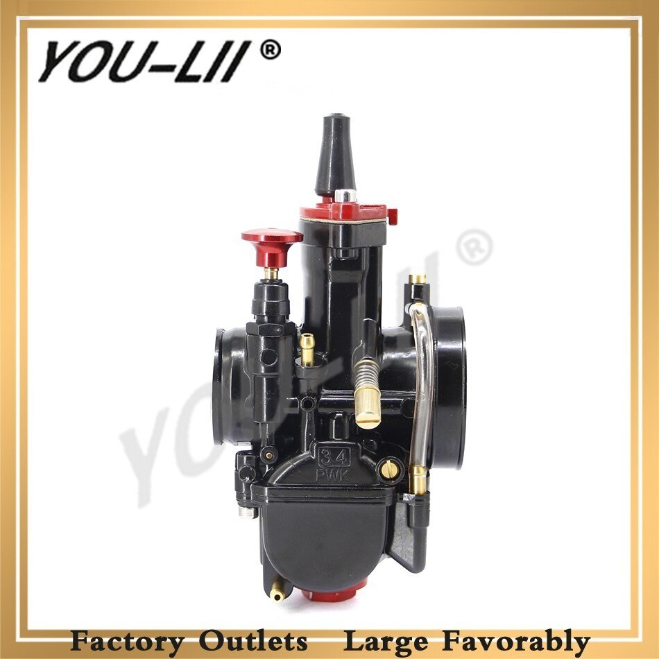 Carburateur Mikuni Pwk, 21, 24, 26, 28, 30, 32, 34 Mm, pièce de moteur pour moto, , YOU-LII