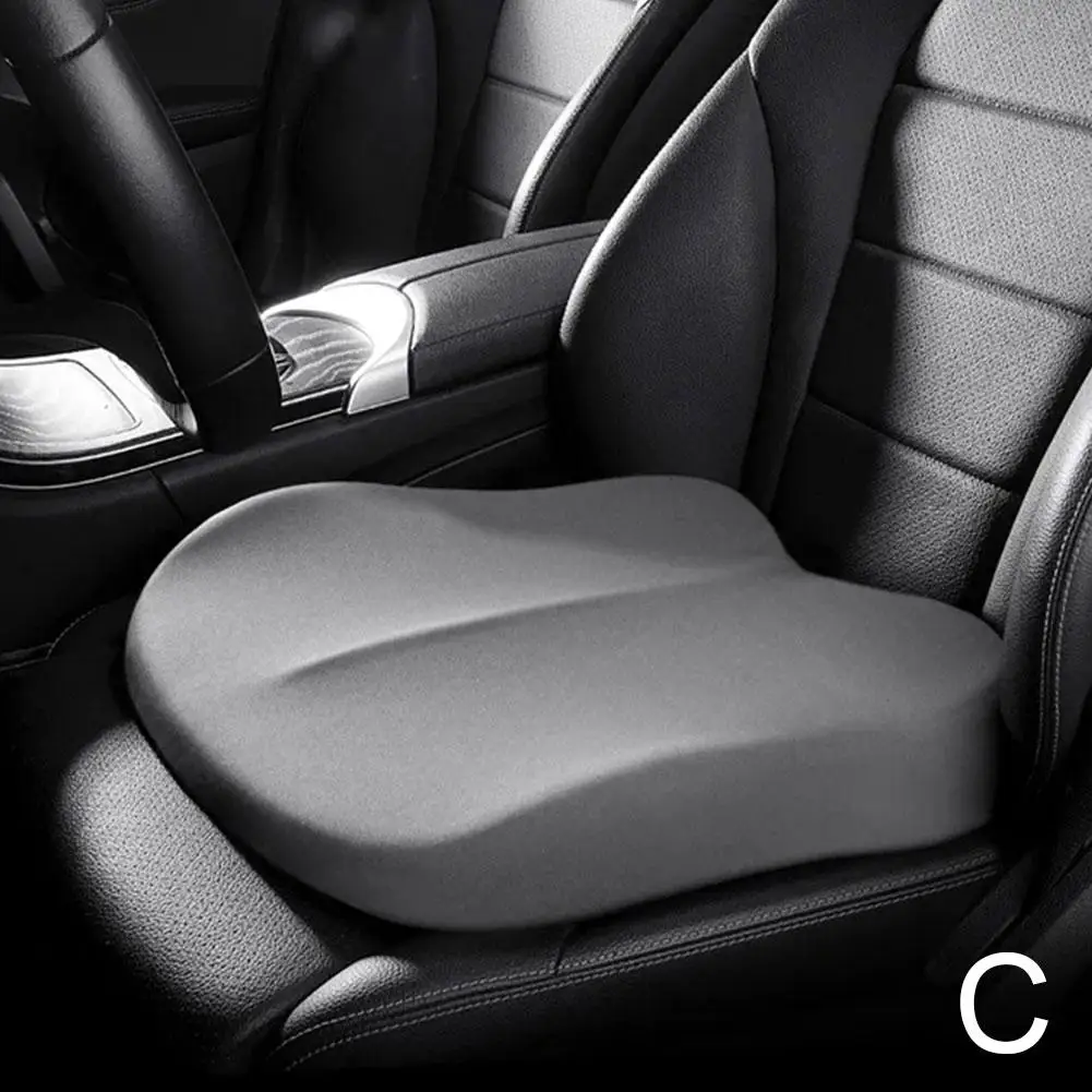 Car Main Driver Seat Booster Seat Cushion Memory Foam Protection Lumbar Main Driver Seat Mat All-season Universal For Car Home: camel