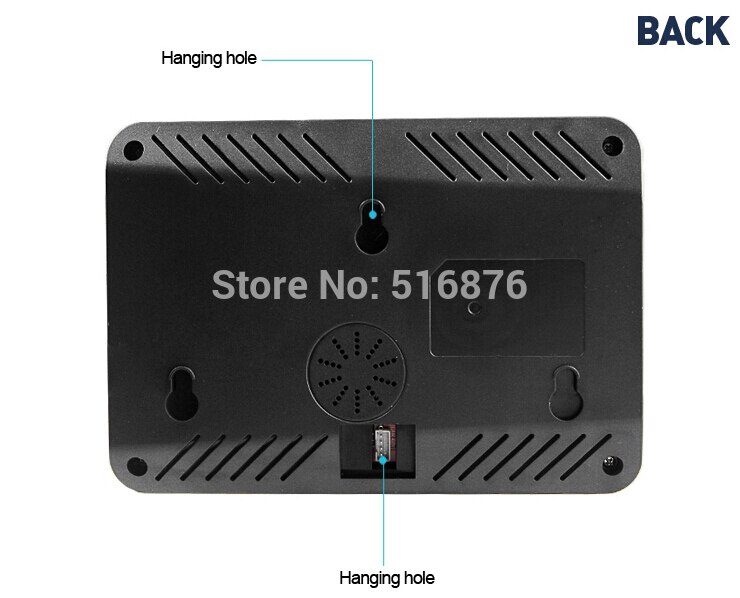 Biometric Fingerprint Time Attendance Time Clock Recorder Employee Digital Electronic Attendance Machine W/ Charger Adapter