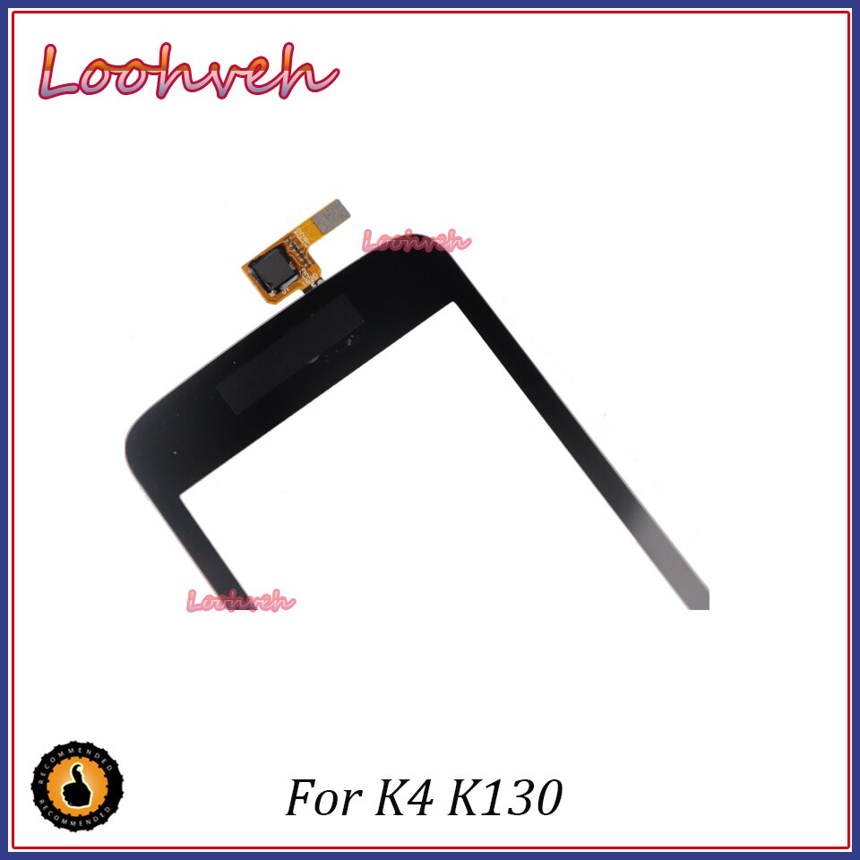 4.5'' Replacement Screen For LG K4 K120 K120E K121 K130 K130E Touch Screen Digitizer Sensor Front Glass Lens Panel Black