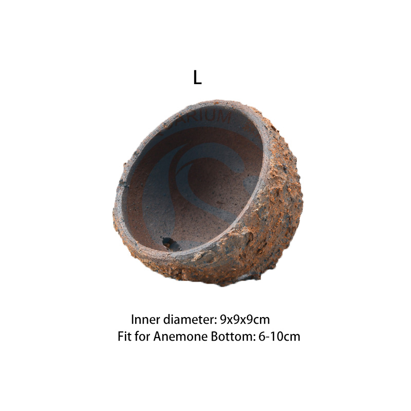 Magnetische Anemone Nest Voorkomen Weglopen Klei En Live Rock Gemaakt Voor Aquarium Reef Tank Aquarium Planten: Black