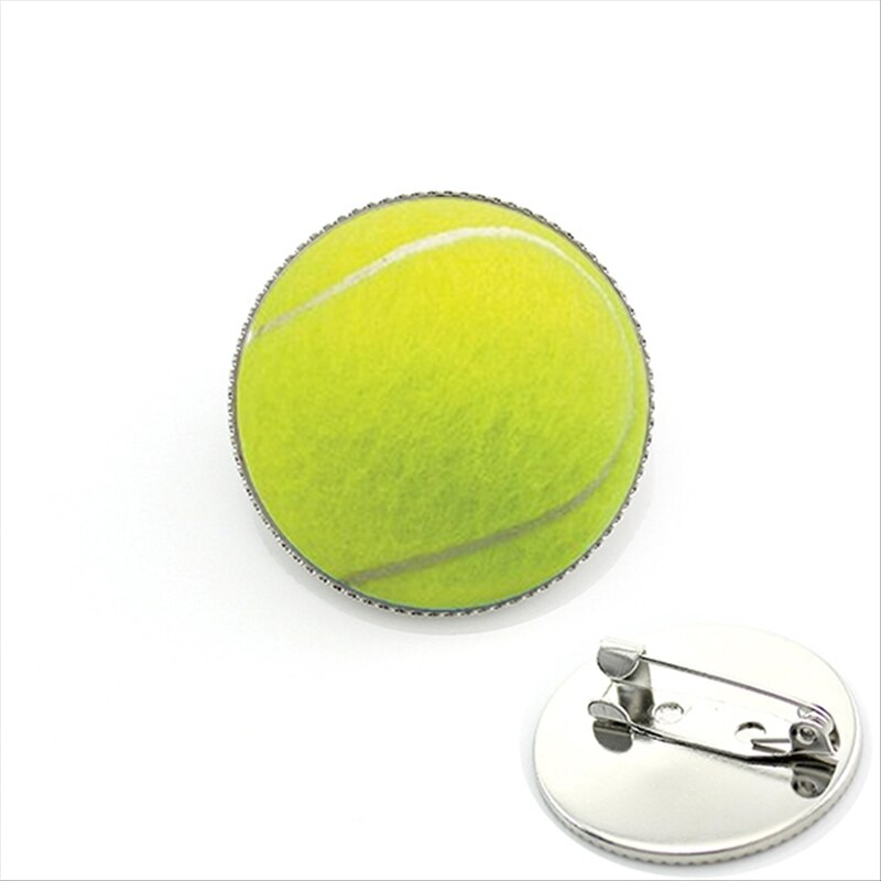 Tafree Strand Volleybal Glas Foto Broches Pins Sport Team Badge Broche Mode Vrouwen Mannen Pin Bal Fans Sieraden KC255: KC621