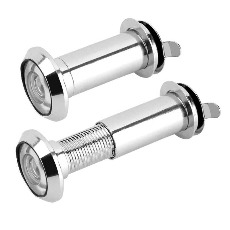 220 Degree Wide Viewing Angle Door Viewer with Heavy Duty Cover