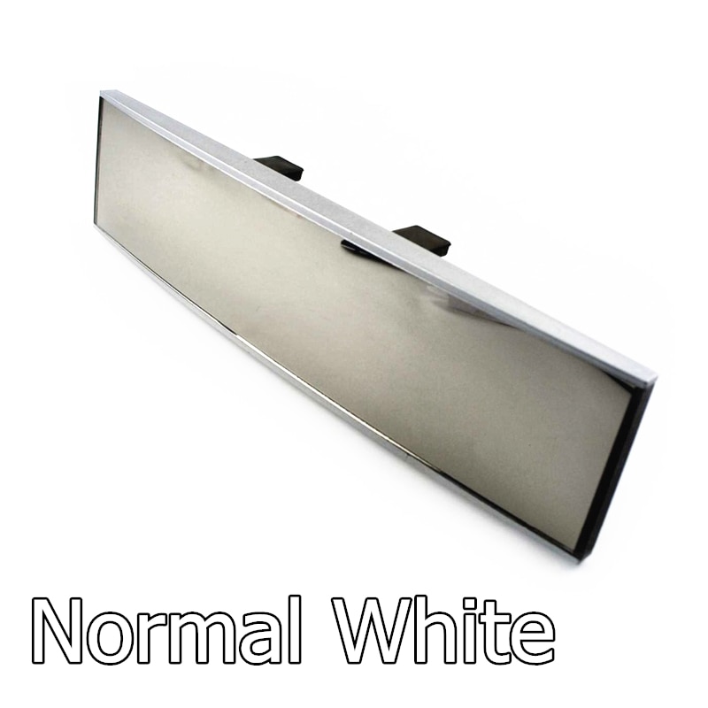 300mm espejo retrovisor para coche amplia visión Anti-deslumbramiento espejo curvo espejo Interior Clip-amplio ángulo ampliar aparcamiento de referencia