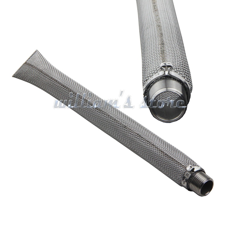 1/2" NPT Stainless Steel Homebrew Beer Filter Screen - 304 SS Mesh For Kettle & Mash Tun (6 Or 12 Inch) - View #9
