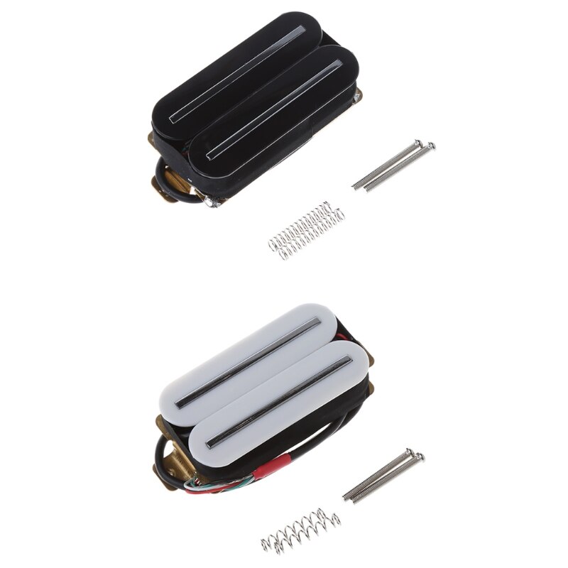 Electric Guitar Pickup Ceramic Dual Rail Double Coil Humbucker 57 High Output B36F