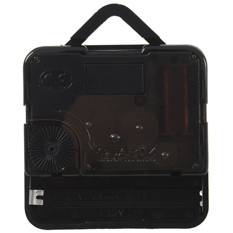 2X Clock Movement Mechanism With Black Hour Minute Second Hand DIY Tools Kit