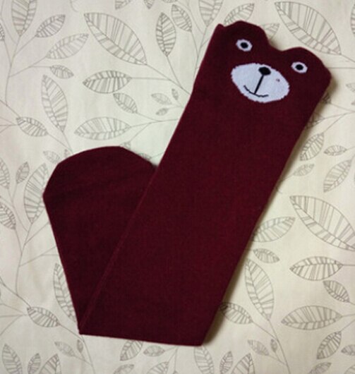 Babymeisjes jongens kinderen peuters cartoon kniekousen panty's kinderen zachte stretch beenwarmers kousen panty's voor leeftijd 3-12