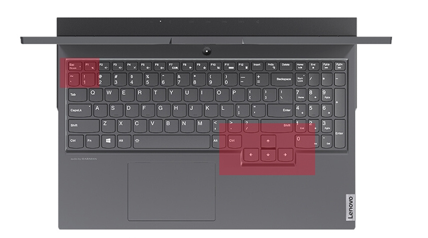 Funda protectora para teclado de ordenador portátil, cubierta de TPU transparente para LENOVO LEGION 5 PRO de 16 pulgadas (16 "), AMD / LEGION 5 5i ,