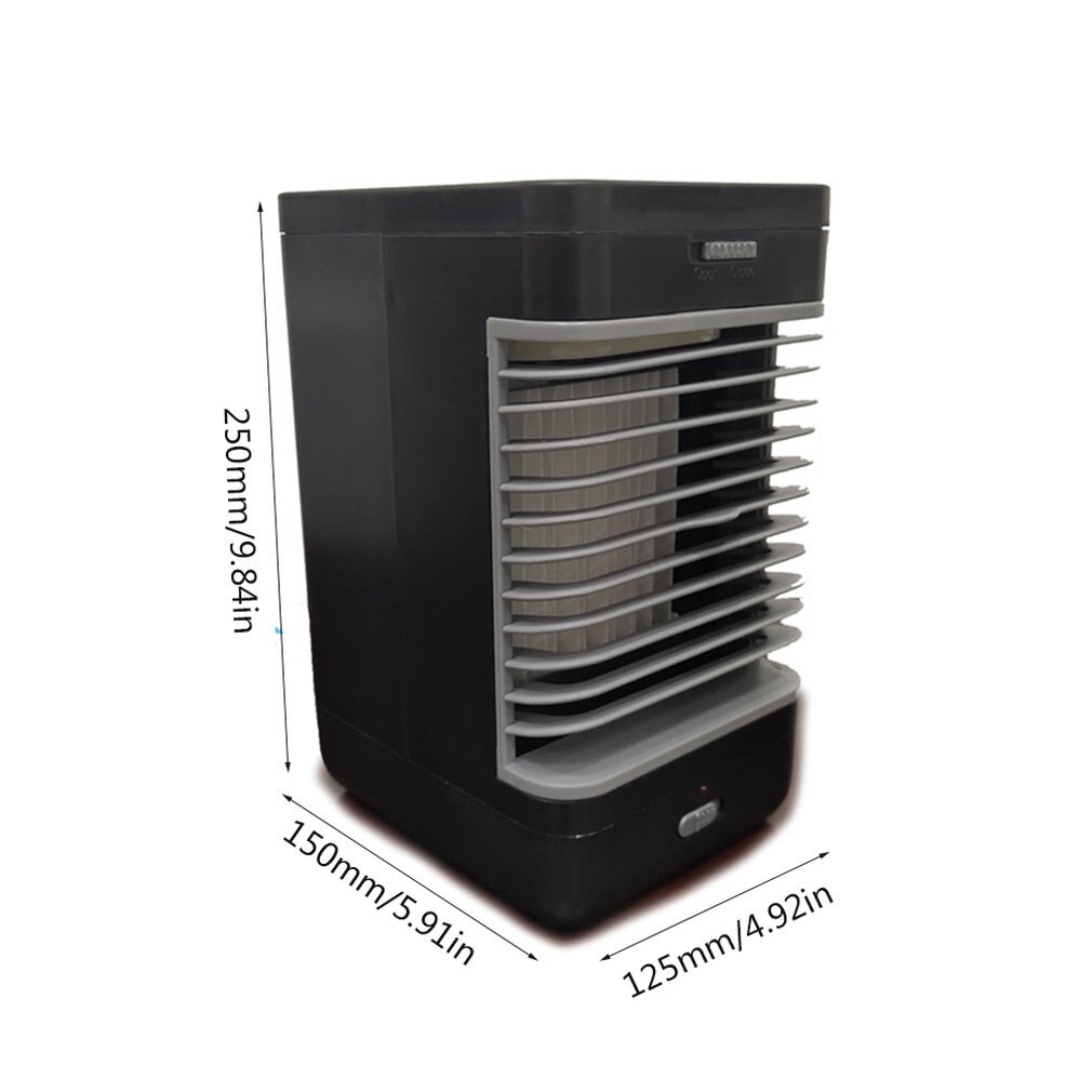 Portable Mini Air Cooler Air Conditioner Humidifier Air Conditioner Device Cool Soothing Wind for Home Office