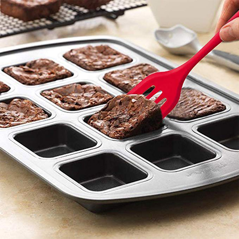 Silicone Turner Shovel Egg Fish Frying Pan Scoop Spatula Fried Shovel Cooking Utensils Food Grade Kitchen Tools