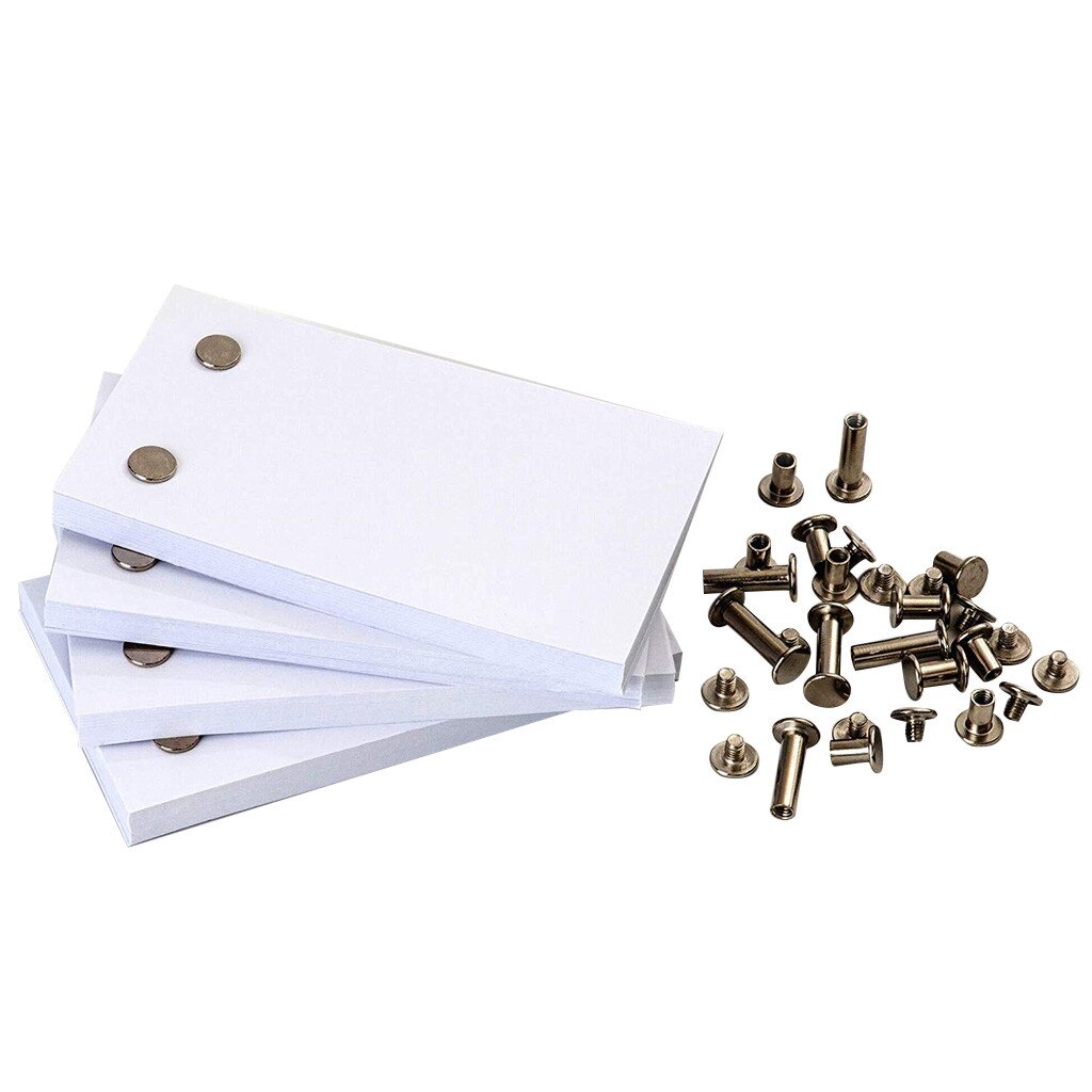 Papel de libro con tapa en blanco con agujeros, 240 hojas, papel de animación para dibujo de bocetos, suministros de artista: Default Title