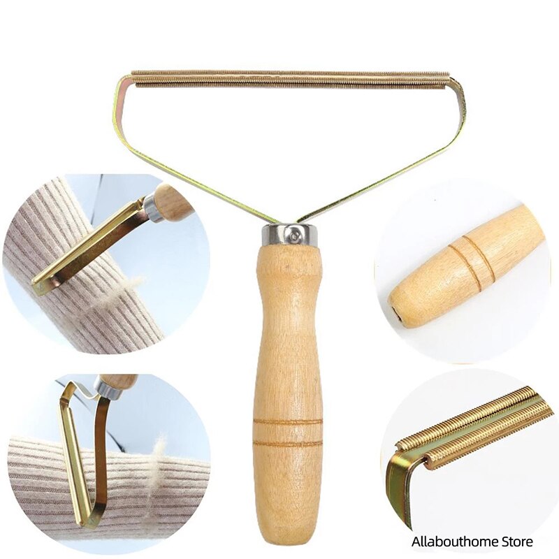 Portable Lint Remover Manual Lint Roller Clothes Brush Tools Clothes Fuzz Fabric Shaver for Woolen Coat Sweater Pet Hair Remover