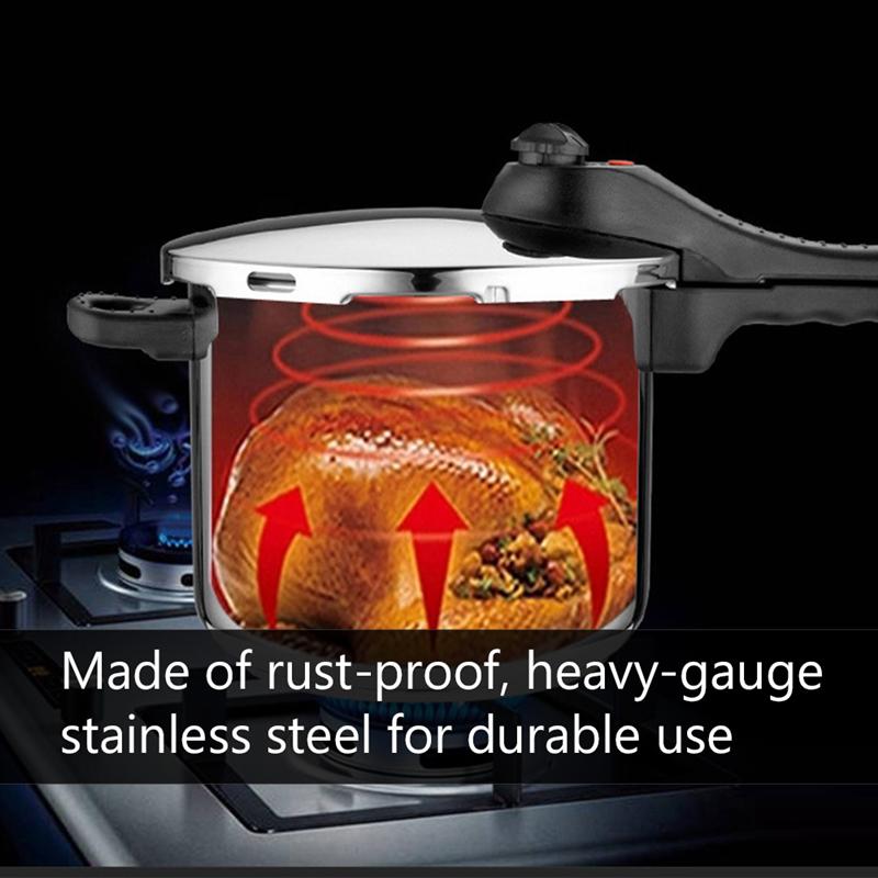 4L Household Pressure Cooker Kitchen Gas Stove Cooking Pot (ASA Standard)