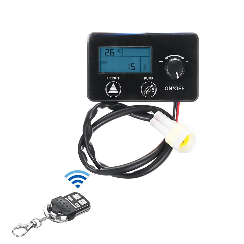 12v/24v lcd diesel-verwarmingsregelaar afstandsbediening + lcd monitor schakelaar vervangende onderdelen voor auto lucht-diesel-parkeerverwarming