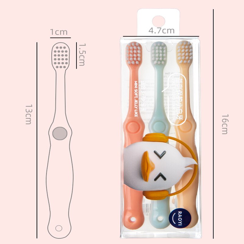 Articoli per bambini Color caramella per ragazzi Gilrs denti per bambini spazzola per assistenza sanitaria dentale articoli economici spazzolino da denti in Silicone morbido per bambini