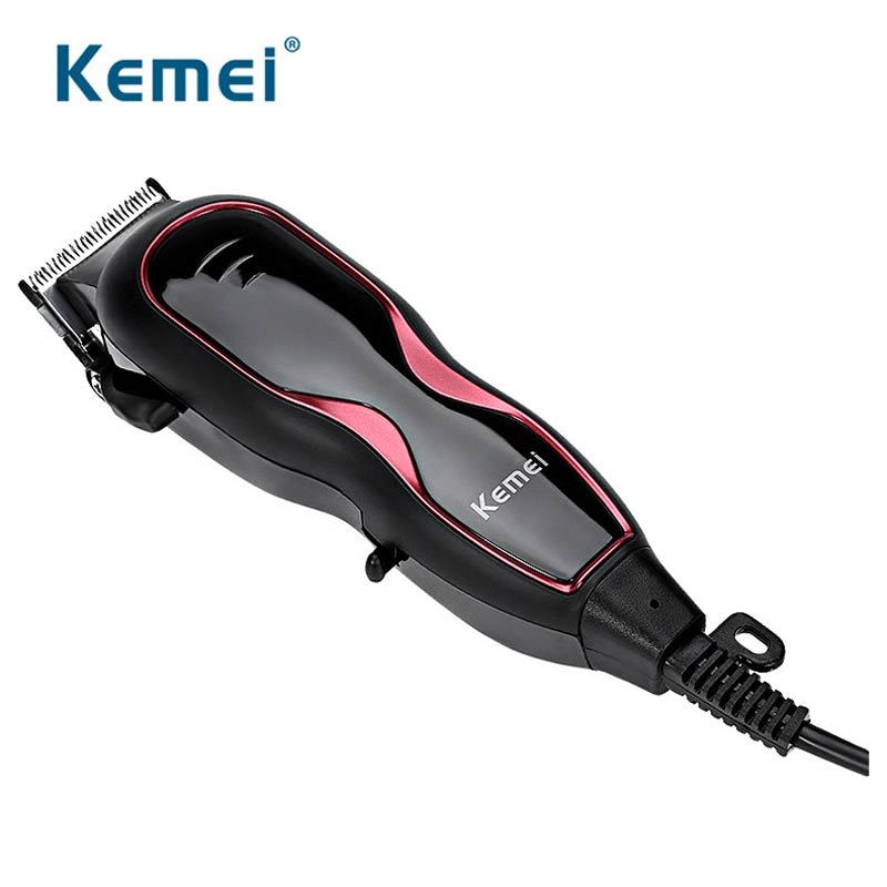 Wired Hair Trimmer Stainless Steel Cutter Hair Clipper Security Adjustable Limit Comb Sharp Angle Not Hurt Hair 35D