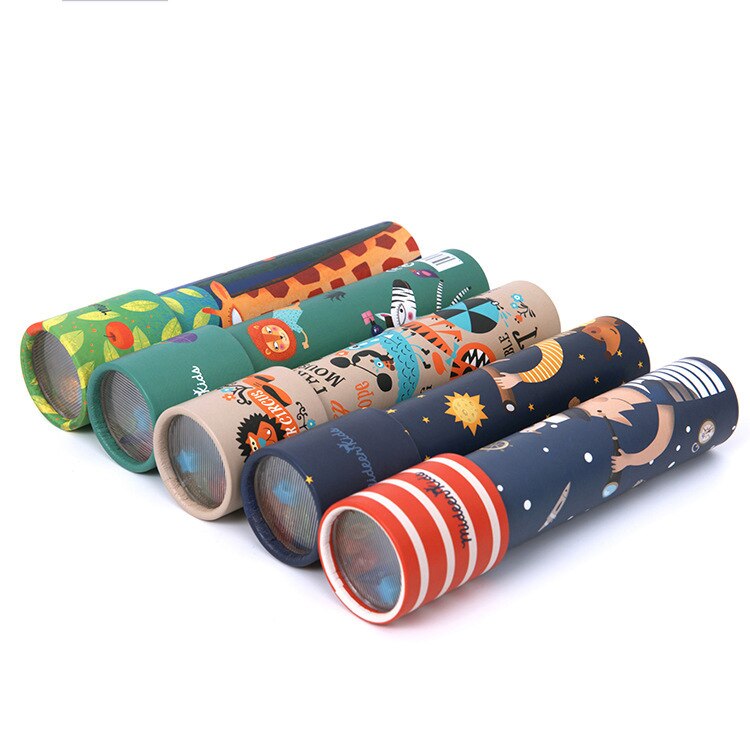 Kaleidoscopes kids toys classic toys rotation educational-toys imaginative cartoon children interactive ship free