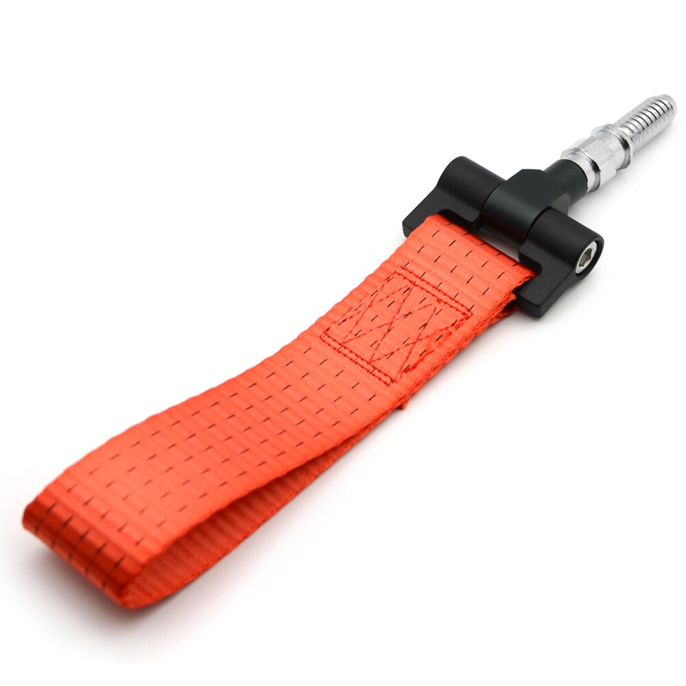 Depotuning Universal Racing Tow Strap Trekhaak Touw Voor Bmw European Car Auto Trailer Ring Blauw/Rood/Zwart: Red