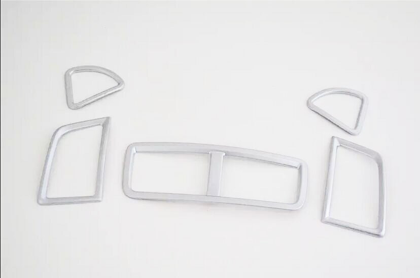 Pour peugeot 4008 ABS Chrome intérieur climatisation couvercle de ventilation 5 pièces
