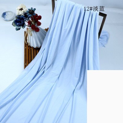 Eis seide stoff vier-seitige strecken eis seide strecken stoff Sonne schutz kleidung Pyjama futter Frühling sommer kleidung stoffe: blass Blau