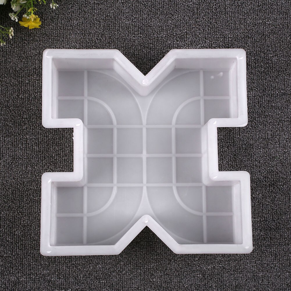 Matrix Square Mold Brick Mold Pattern Concrete Paths Garden Stone Maker Colorful Colorful Stepping Pavement