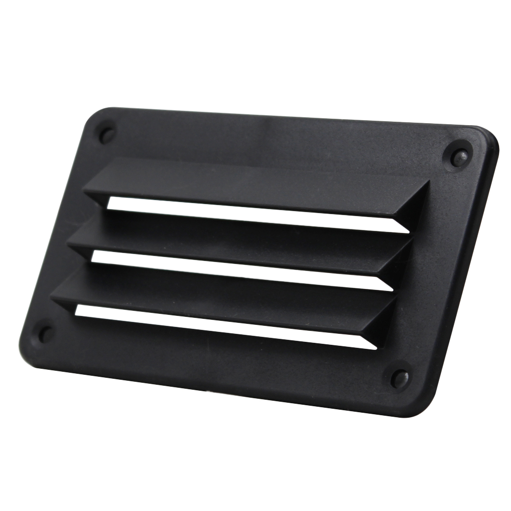 Jalousi luftspjæld sort jalousi ventilationsventilator gitter dæksel