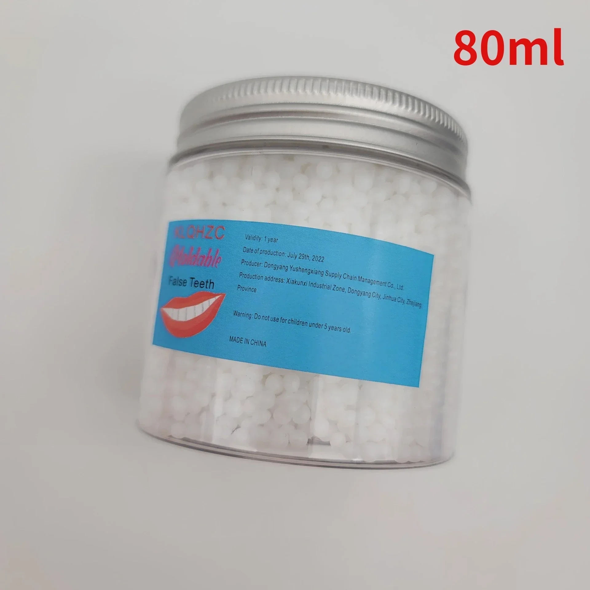 5-100ml Harz Zahn reparatur kleber formbare Zahnlücken füllen feste temporäre Zähne reparieren False teeth Kleber Sicherheit zahn ärztliche Versorgung: YELLOW