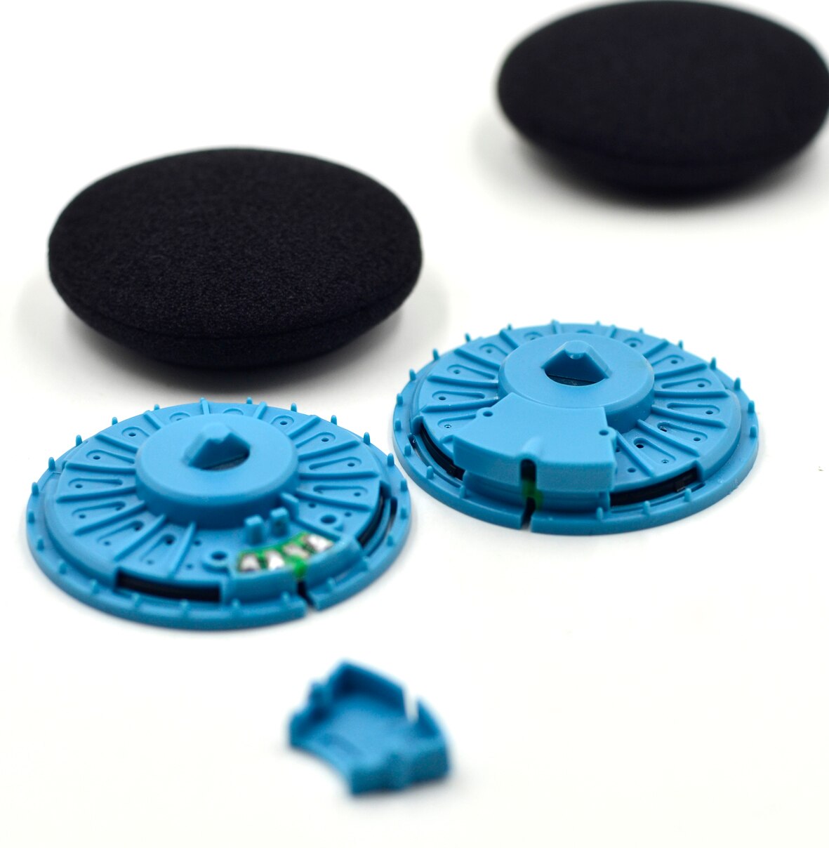 BGWORLD Replacement headphone parts blue Speakers drivers sound speaker for KOSS pp portable portapro porta-pro headphones