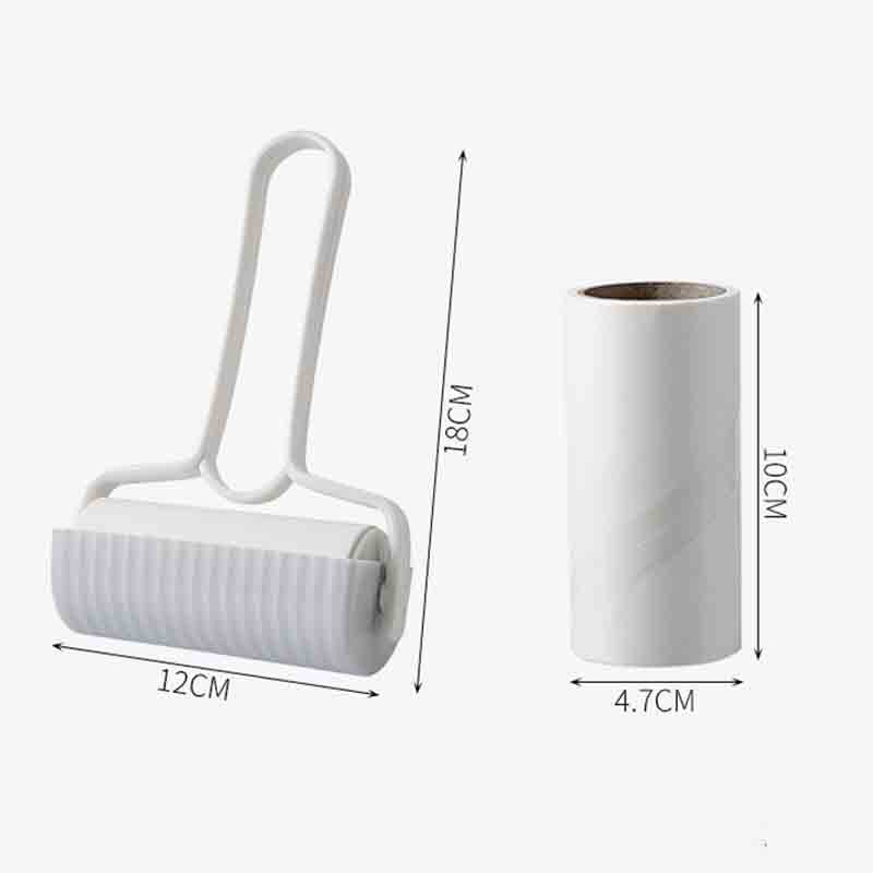 Hair Applicator Sticky Clothes 1Pcs Multi Purpose Dust Remover Roller Style Fabric Fluff Brush Portable Detachable With Handle