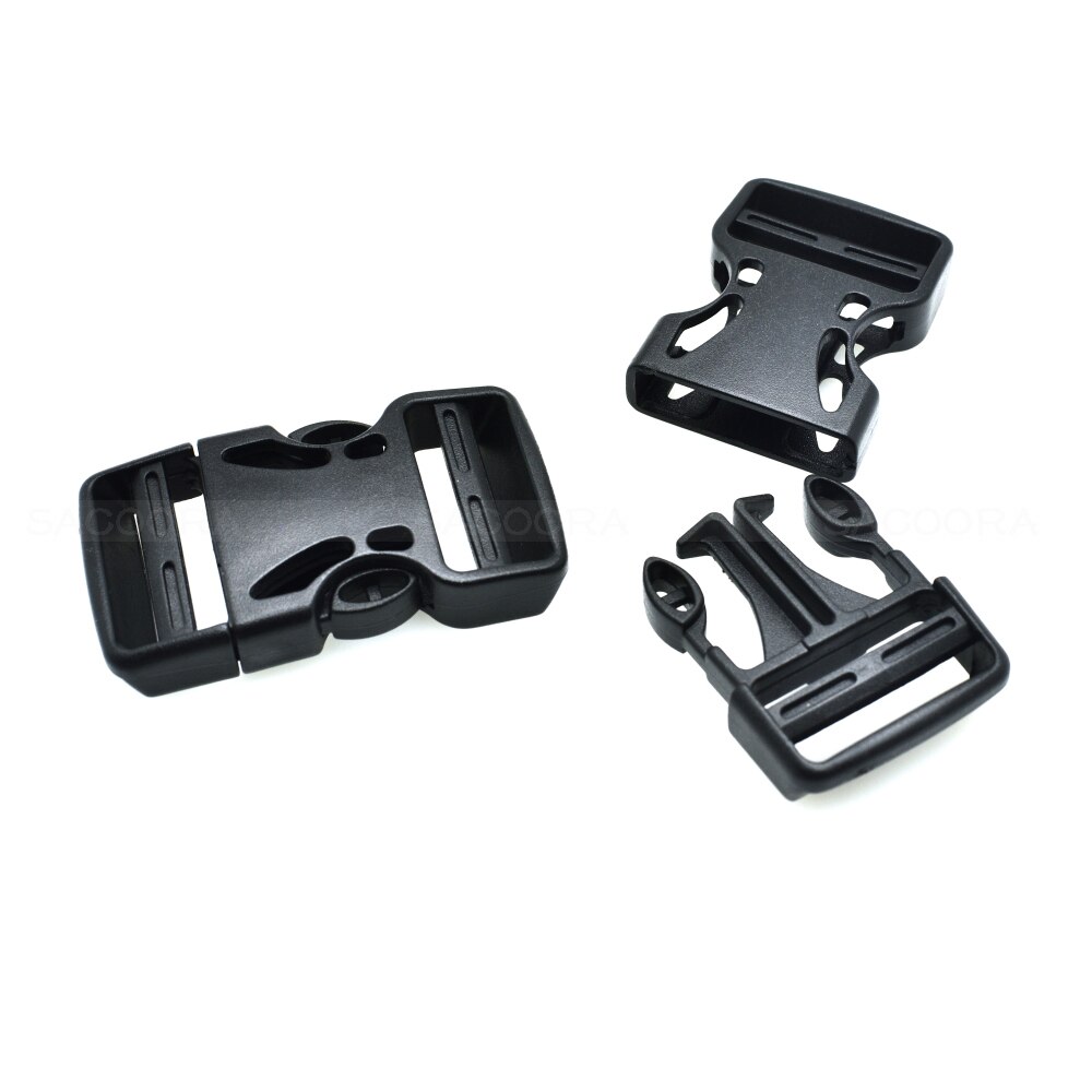 Plastic Dual Verstelbare Gesp Voor Rugzak Bandjes Bagage Outdoor sporttas gesp reizen gesp accessoires