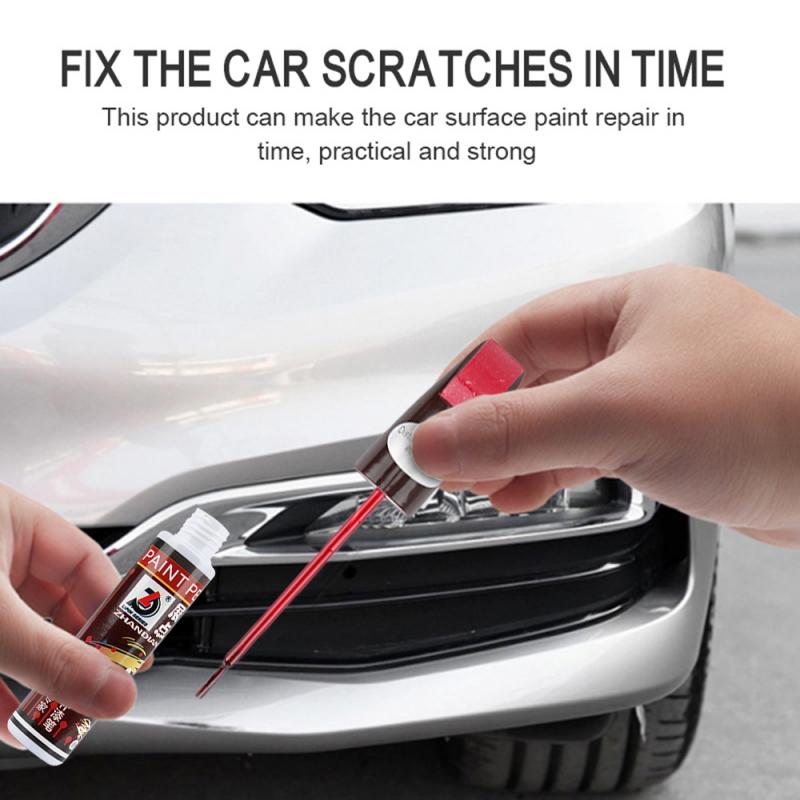 8 couleurs voiture Auto manteau Scratch clair réparation peinture stylo retoucher imperméable à l'eau dissolvant applicateur outil pratique