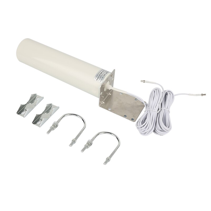 For 3G 4G Router Modem 4G LTE Antenna 3G 4G External Antennna Outdoor Antenna With 5m Dual SlIder CRC9/TS9/SMA Connector: TS9