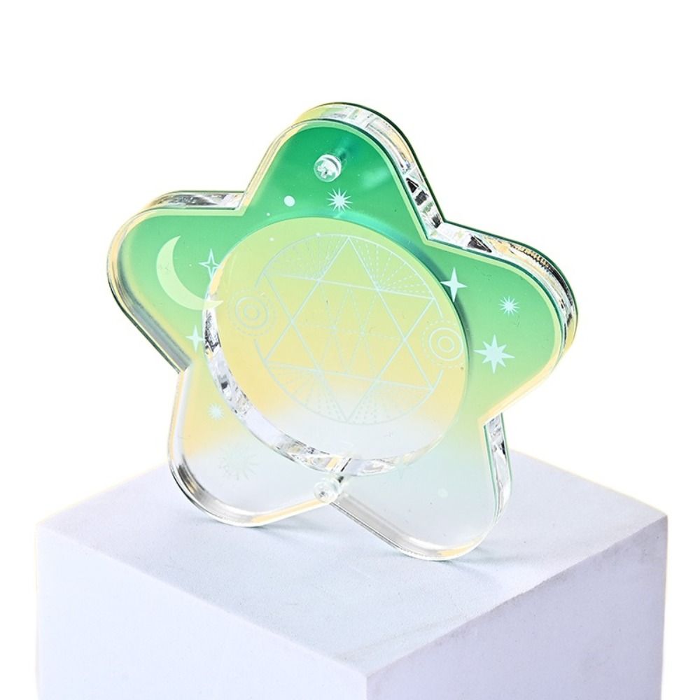 Japanese-Style Anime Badge Storage Box Mini Cartoon Badge Display Cases Acrylic Badge Protector Cover Anime Collector's: Brown