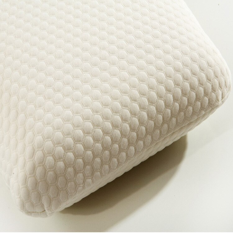 Ergonomic White Memory Foam Pillow Cervical Spine Reduce Health Care Relief Fatigue Protection Vertebrae Long Bed Pillow