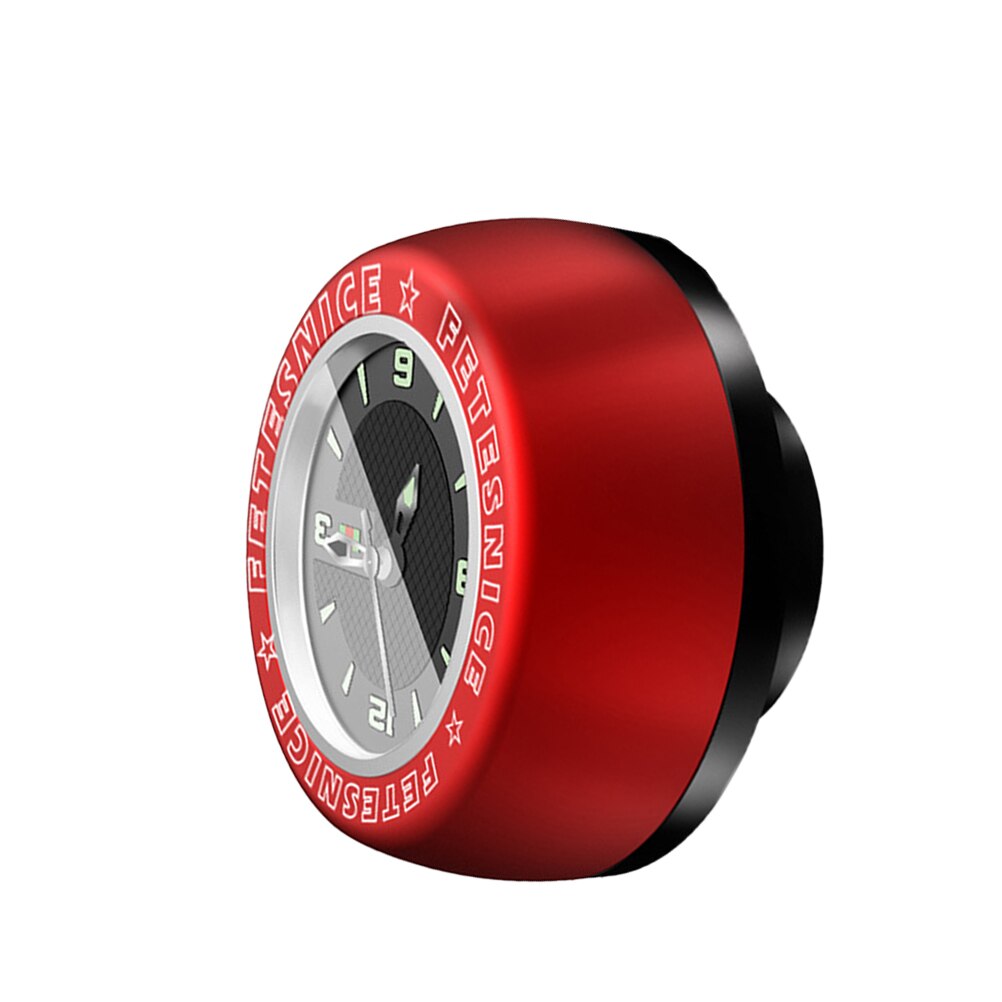 Waterdichte Lichtgevende Headset Stem Horloge Computer Bike Voertuig Klok Fietsen Hoofd Onderdelen Uurwerk Headset (Zwart)