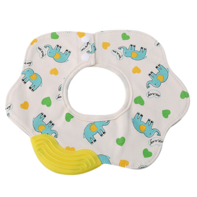 Baby bib 360 Degree Soft Breathable cartoon printing baby care practical bibs baby care supplies