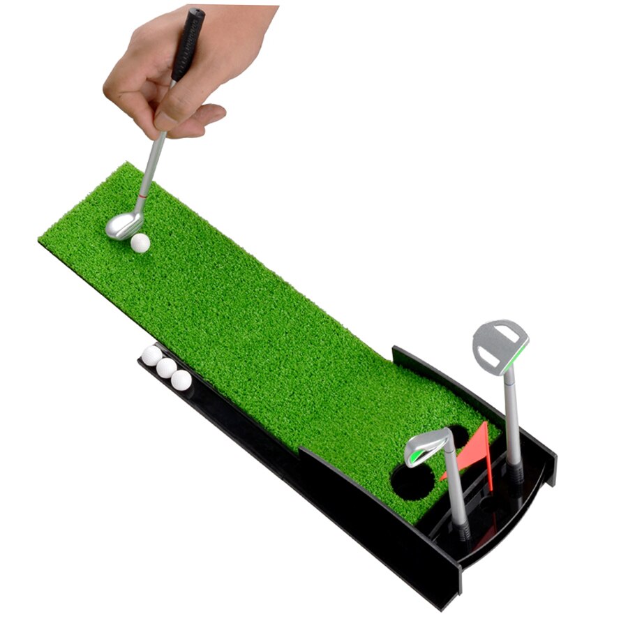 Golfbordkøller mosjonist 3 stk minigolfkøller formet legert kulepenn for golfspiller