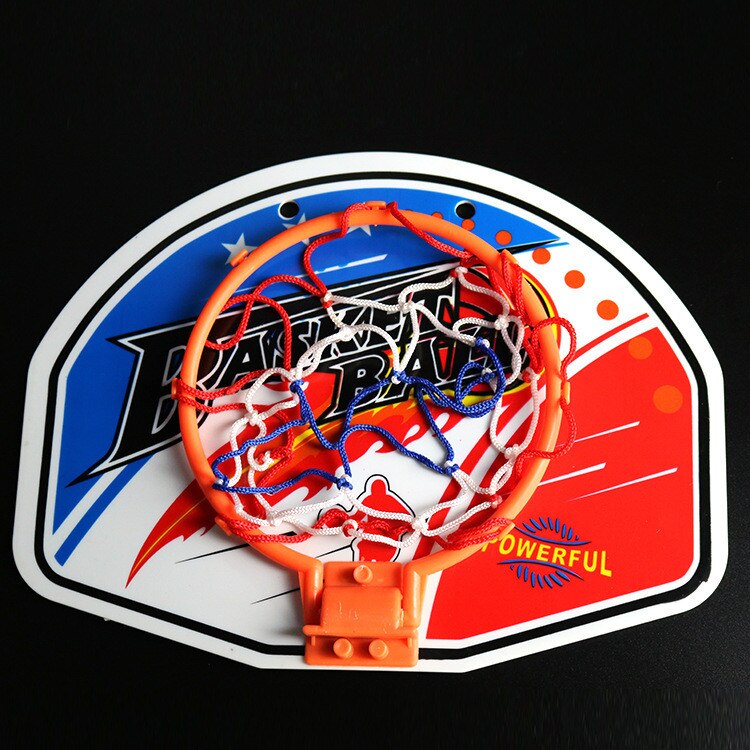 Transparent wall hanging basketball board Mini Basketball Hoop Set Over The Door Plastic Toy Backboard S imple Assembly