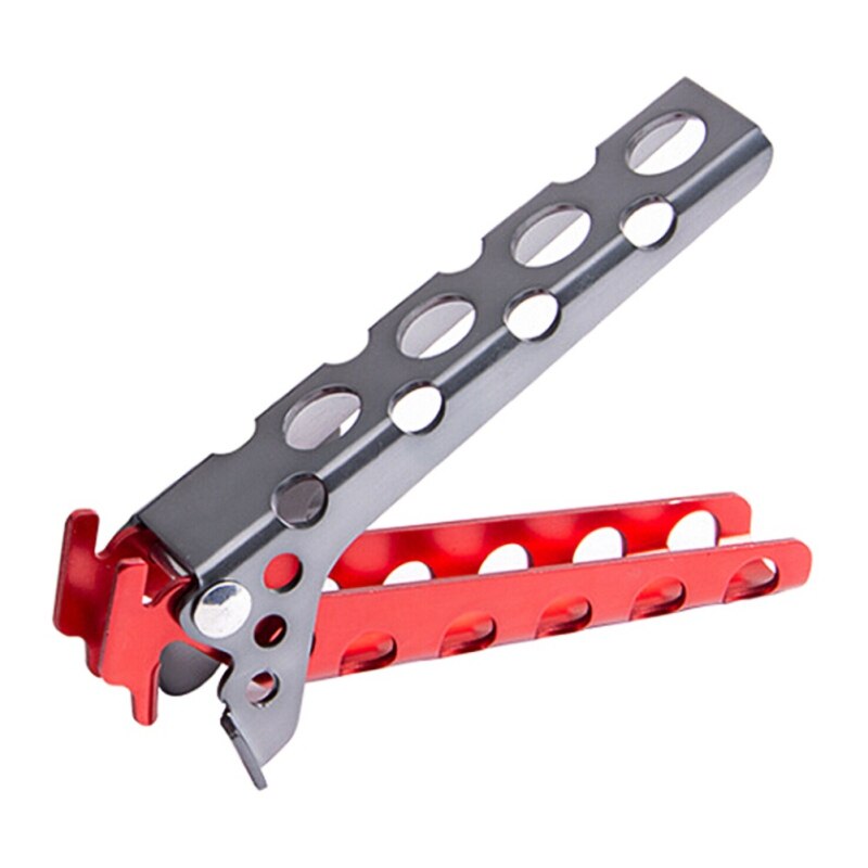 Camping Pot Pan Pinza Maniglia Bowl Gripper Outdoor Picnic Pentolame E Utensili Per Cucinare Da Tavola Per Il Turismo Anti-hot Pot Pan Gripper Holder: R