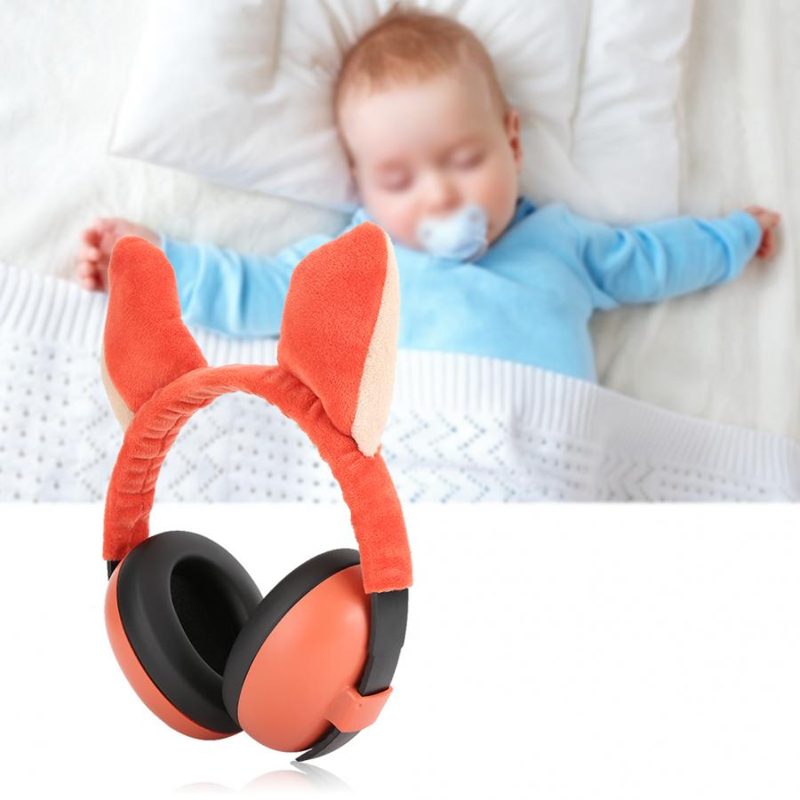 Kid Ear Defenders Baby Sound Insulation Hearing Protection Earmuff Cartoon Anti-Noise Headphone Newborn Hearing Protection