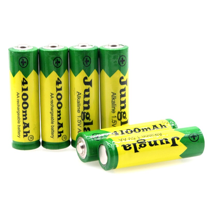 2-20pcs/lot Brand AA rechargeable battery 4100mah 1.5V Alkaline Rechargeable battery for led light toy mp3