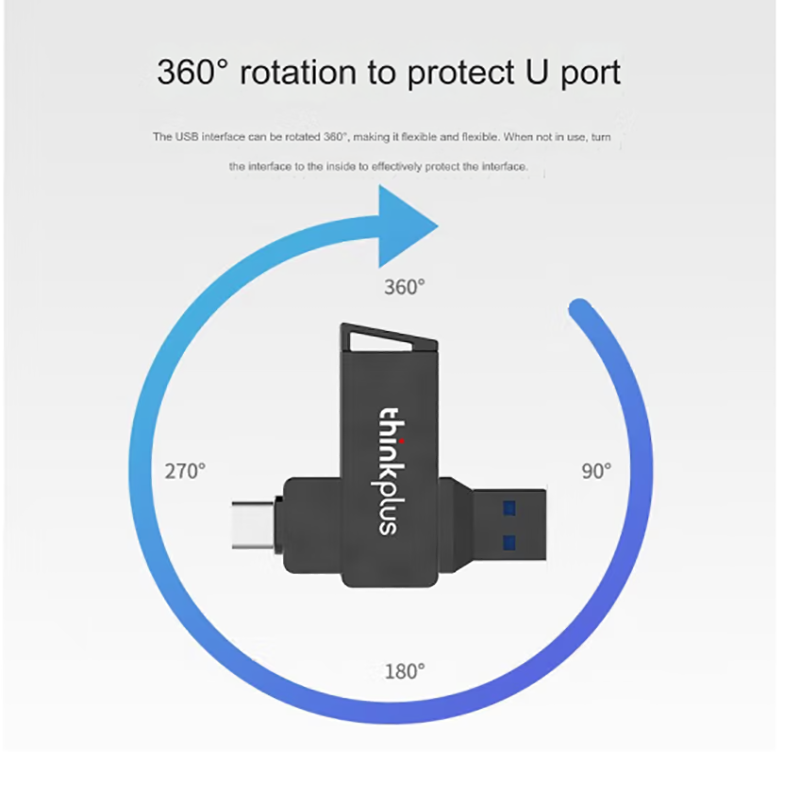 Thinkplus 3.1 100M usb Stick Key 3.0USB Flash Drive 512G 256G 128G 64G 32 Pen Pendrive Disk Flashdrive Geheugen voor Computer Telefoon
