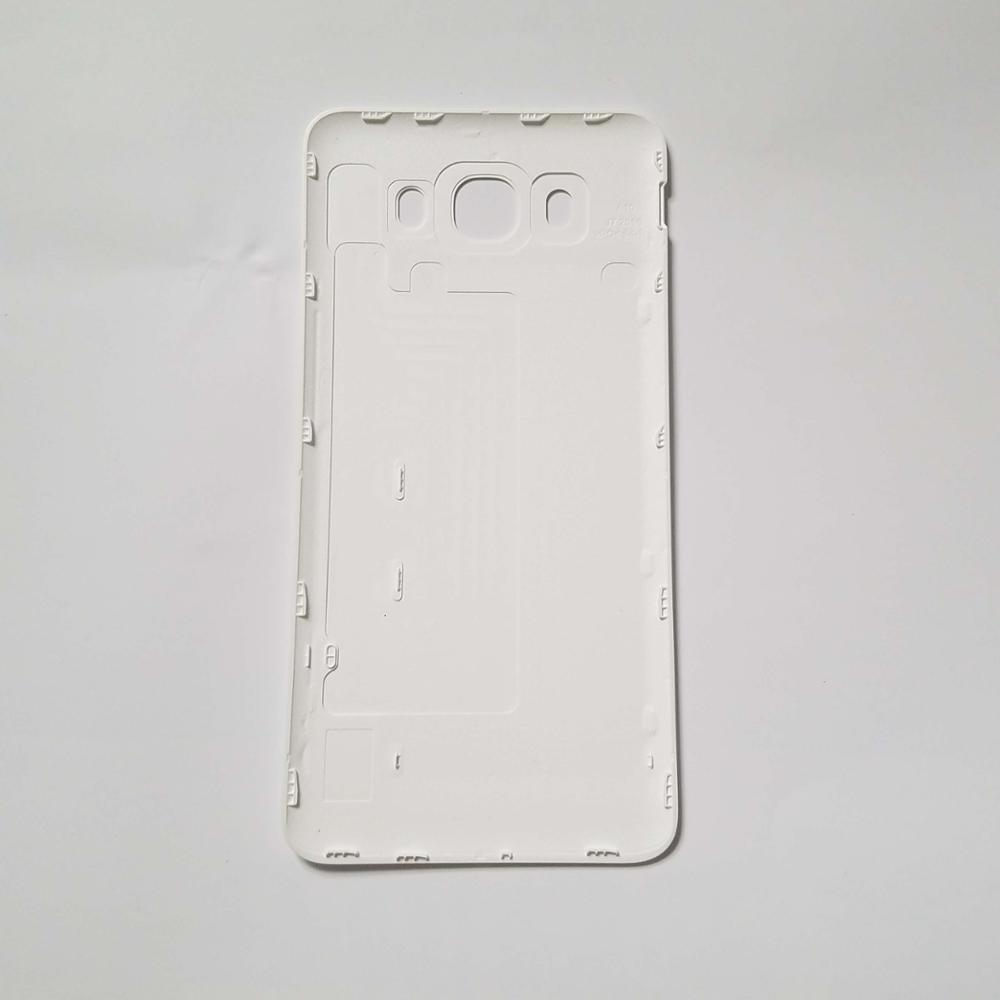 Voor Samsung Galaxy J7 J710 J710F J710FN J710H J710M J710MN Originele Telefoon Case Behuizing Back Cover Achterruit panel: white No NFC