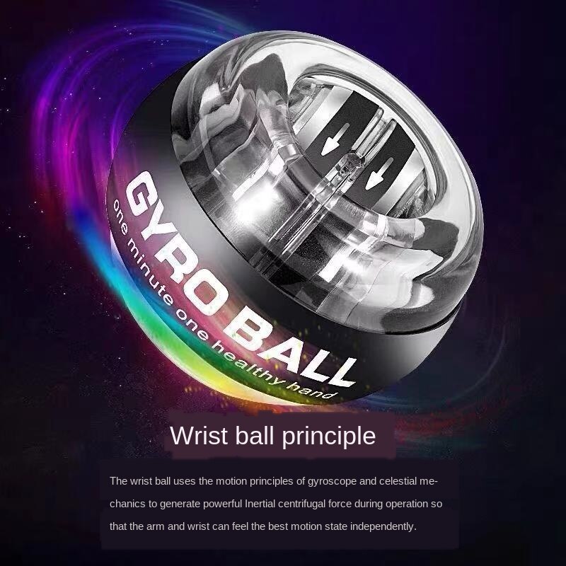 30LBS LED Magie Kreisel Ball Stärken Leistungsstarke Handgelenk Ball trainieren Trainer Arm Festigkeit Ausbildung Entspannen Muskel Fitness Ball