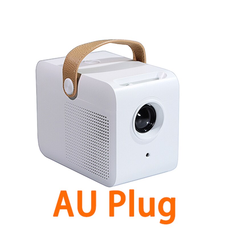 C1 Led Mini Projector Ultra Portable HD 1080P Home Theater AV USB HDMI Projector US/EU/UK/AU Energy-saving Miracast proyector: AU Plug
